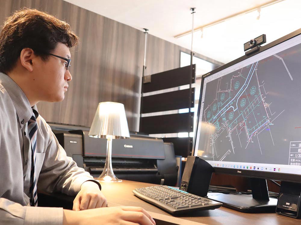 自社で調査・設計 | 土地・不動産の調査・売買なら株式会社BIM